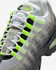 NIKE WMNS AIR MAX 95 "BIG BUBBLE" - BLACK/ NEON YELLOW