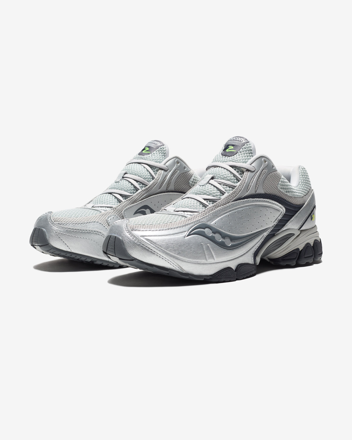 SAUCONY PROGRID V2 - SILVER /NAVY