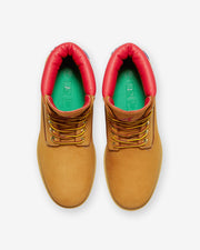 TIMBERLAND X MLB 6" PREMIUM BOOT 'BRAVES' - WHEAT