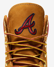 TIMBERLAND X MLB 6" PREMIUM BOOT 'BRAVES' - WHEAT
