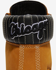 TIMBERLAND X MLB 6" PREMIUM BOOT 'WHITE SOX' - WHEAT