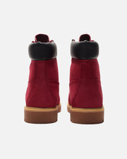 TIMBERLAND PREMIUM 6-INCH BOOT - DARK RED NUBUCK