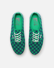 VANS PREMIUM AUTHENTIC 44 'PUNK KNIT' - GREEN/ NAVY