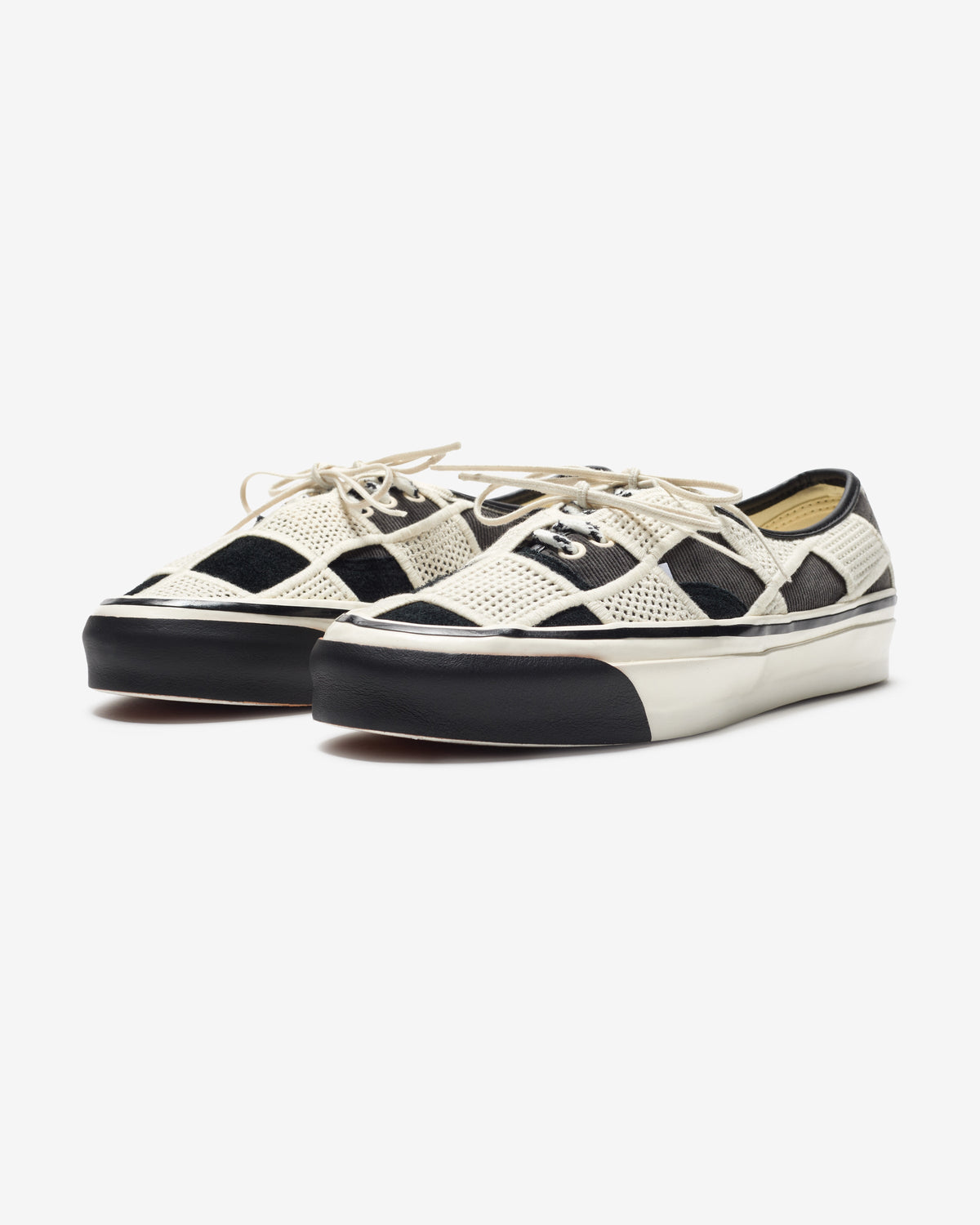 VANS PREMIUM AUTHENTIC 44 'SHELL KNIT' - BLACK/ EGRET