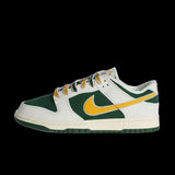 Nike Dunk Low Retro (Sail/University Gold-Fir-University Red)