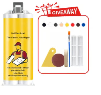 🔥Hot Sale 50% OFF✨Multifunctional Tile Stone Crack Repair Kit