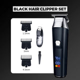 Electronics & Gadgets Household Digital Display Professional Electric Hair Clipper Set