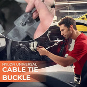 🚗 Instant Car Fix 🔧 Nylon Universal Cable Tie Buckle - For Quick, Secure Vehicle Part Fastening!
