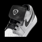 Air Jordan 1 Low SE (White/Black-White-Metallic Silver)