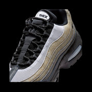 Nike Air Max 95 Big Bubble Leather (White/Black-Lt Graphite-Light Charcoal)