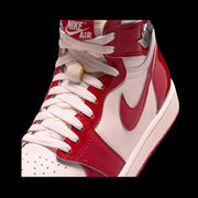 WMNS Air Jordan 1 Retro High OG (University Red/Metallic Silver)