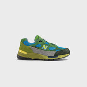New Balance x Salehe Bembury Made in USA 992 - Green / Blue