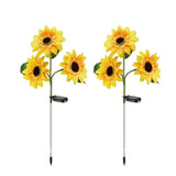 Storage & Organization Solar Sunflower Lights