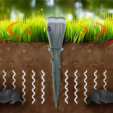 Storage & Organization 🌸Spring Sale 50% OFF🌸 Solar Powered Waterproof Screw Mole Repellent