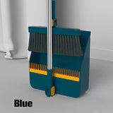 Electronics & Gadgets Stand-Up Dustpan Set with 180° Rotating Broom