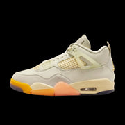 WMNS Air Jordan 4 Retro "Birds of Paradise" (Coconut Milk/Muslin-Bright Mango)