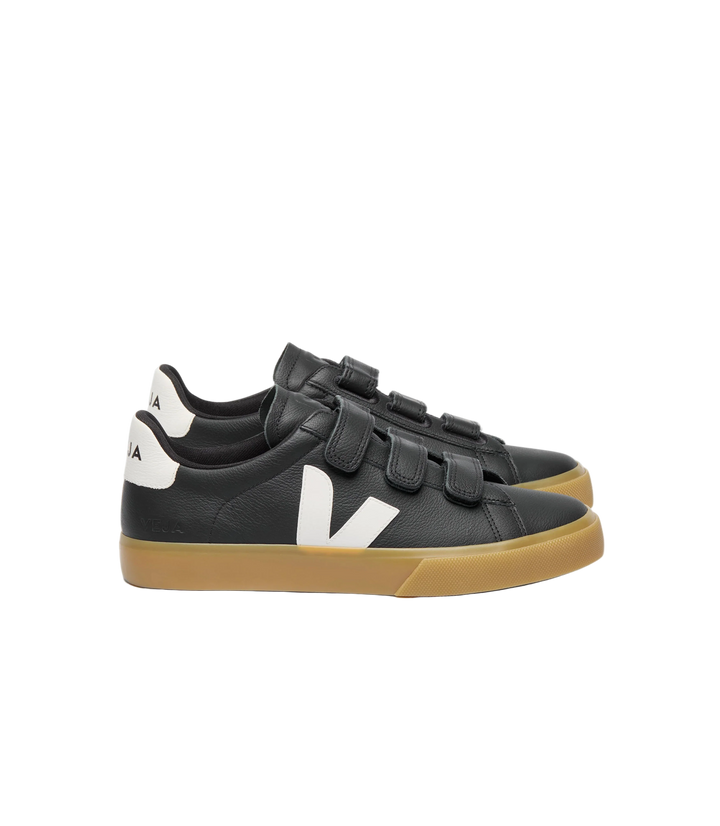 RECIFE LEATHER BLACK WHITE