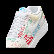 Nike Air Force 1 '07 LV8 (White/white/Multi-Color)